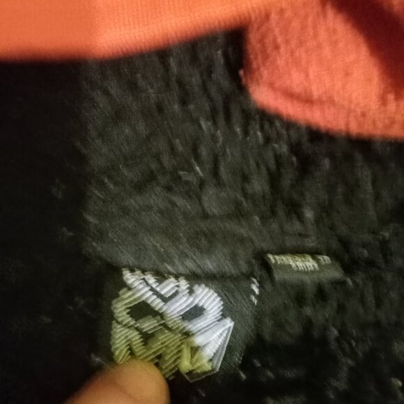 Vintage VOLCOM full zip AOP Monster Pinkman Large USED Fleece Lined Facemask - Picture 4 of 5